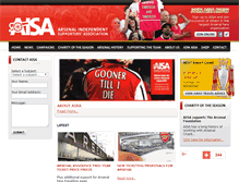 Tablet Screenshot of aisa.org
