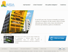 Tablet Screenshot of aisa.com.sv